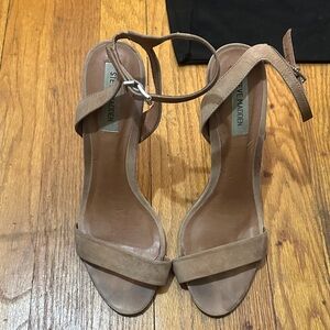 Steve Madden Brown Strappy Heels